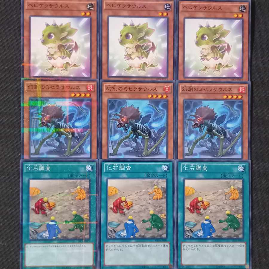 Babycerasaurus, Miscellaneousaurus, Fossil Dig Normal 3 piece set