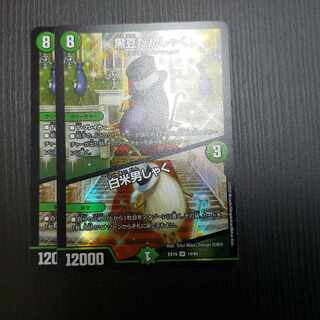 黒豆だんしゃく｜白米男しゃく VR 14/68　2枚