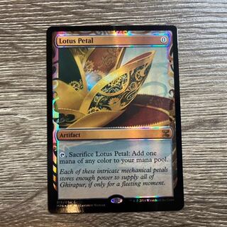 水蓮の花びら/Lotus Petal     MPS/foil