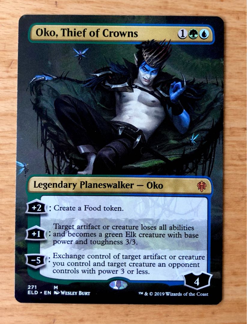 Oko, Thief of Crowns Mythic Rare 197/269 English Extended Rare