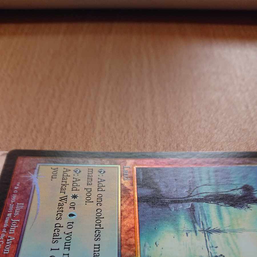 NO.09 Beautiful [EN] [Foil] "Adarkar Wastes/Adarkar Wastes" [7ED] Land R