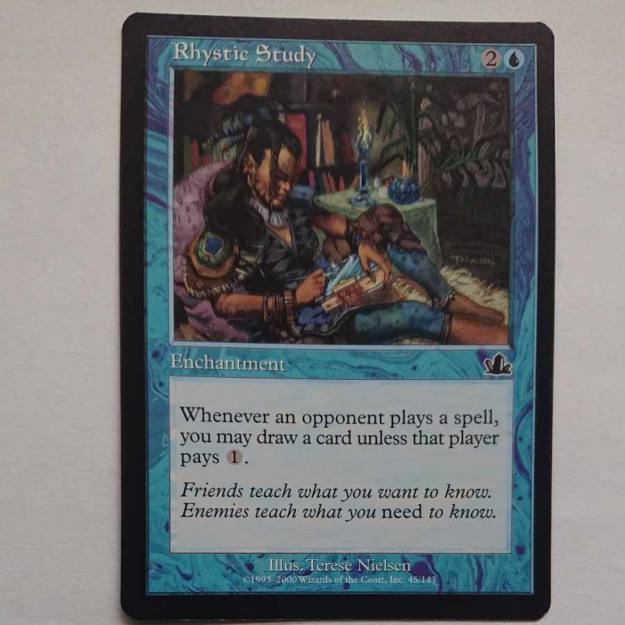 NO.13 Beautiful [EN] 《Rhystic Study/Rhystic Study》[PCY] Blue C