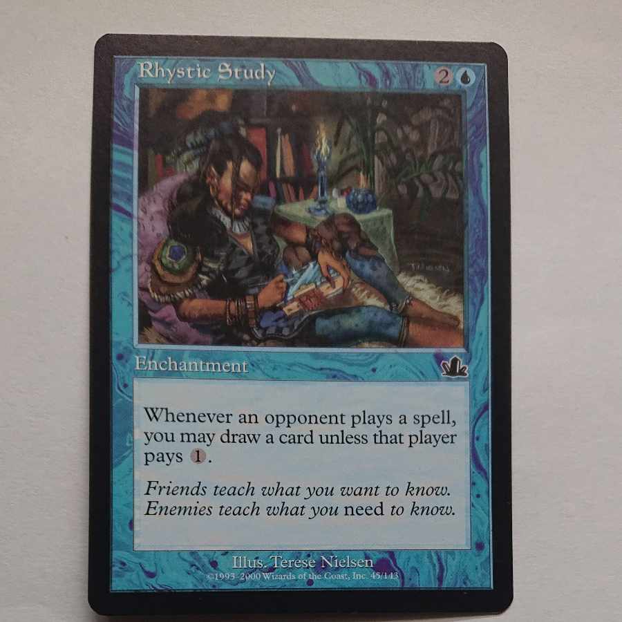 NO.14 Beautiful [EN] 《Rhystic Study/Rhystic Study》[PCY] Blue C