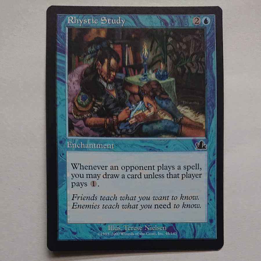 NO.17 Beautiful [EN] 《Rhystic Study/Rhystic Study》[PCY] Blue C