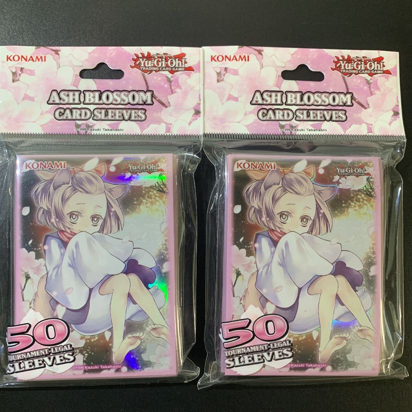 遊戯王【英語版】灰流うらら スリーブ 未開封 50枚入り 2個セット
