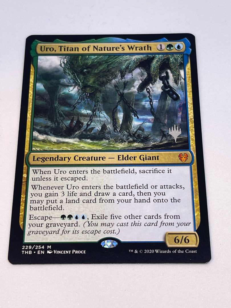 Uro, Titan of Nature's Wrath Mythic Rare 229/254