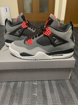 ナイキ エアジョーダン4 レトロ "インフラレッド 23" 28.5cm