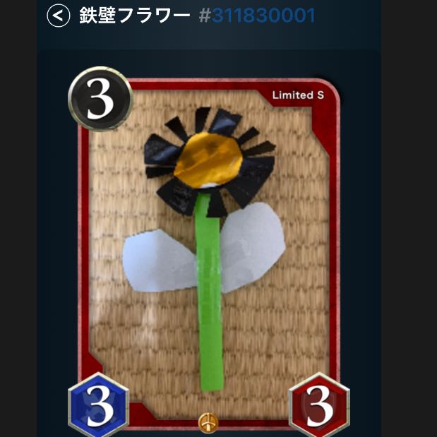 Sカード 赤スピリット