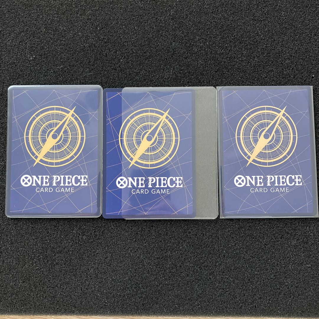 One Piece Card Game SR 3 cards set