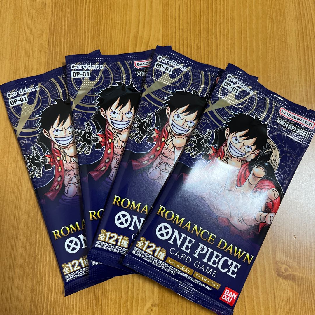 One Piece Card Romance Dawn 4 Pack