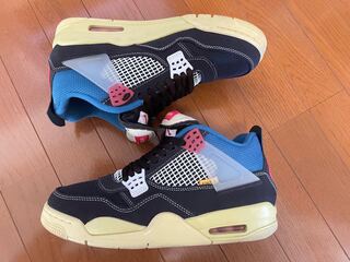 UNION × NIKE AIR JORDAN 4 OFF NOIR 26.5 26.5cm