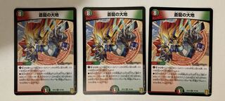 蒼龍の大地 3枚