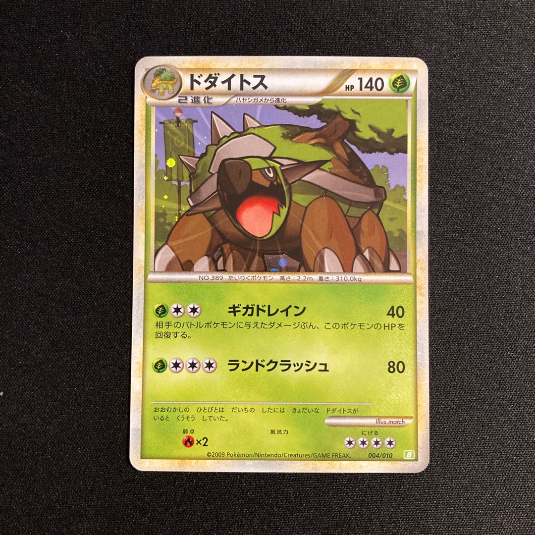 a254 Torterra Kira Legend Pokémon Treasurer