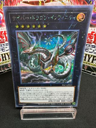 Cyber Dragon Infinity (Different Illustration Version) Secret Rare JP021