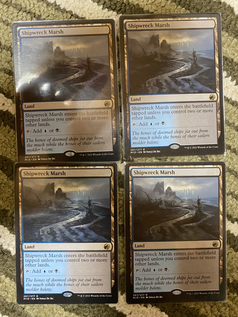 Shipwreck Marsh(English)4pcs.