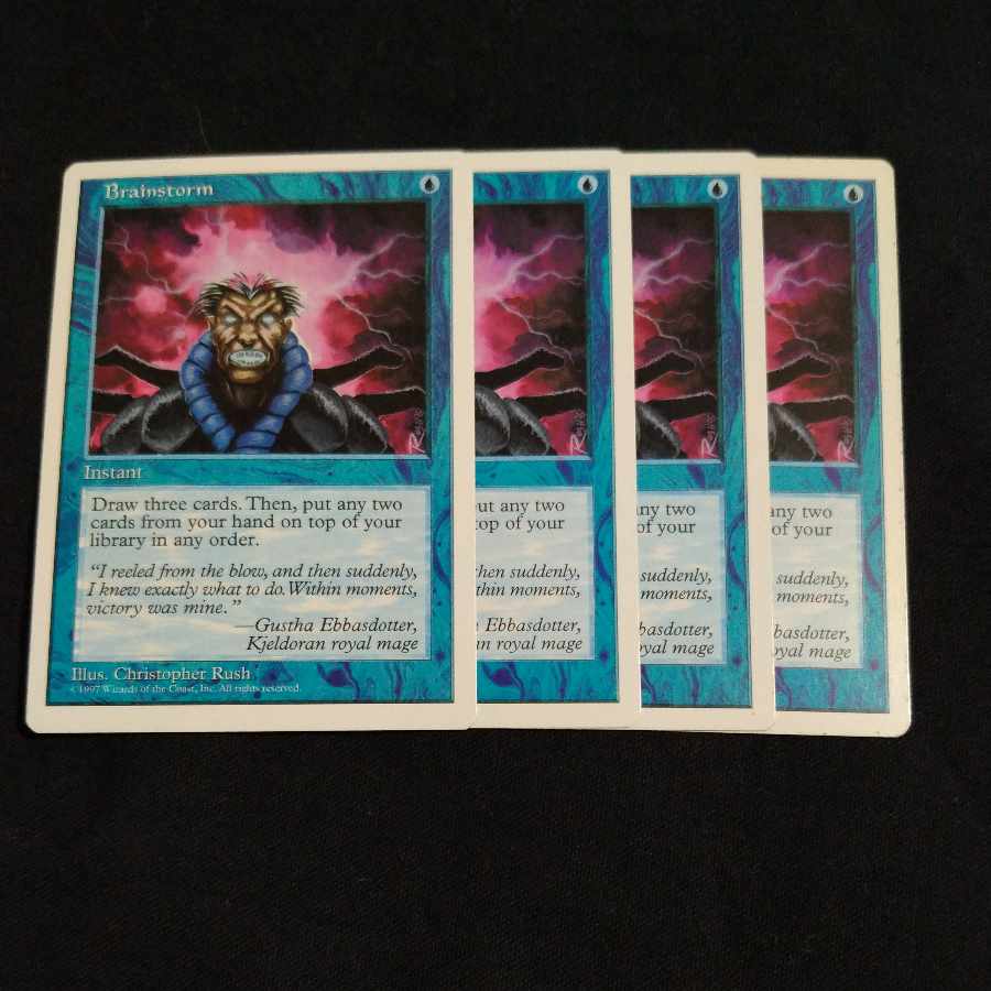Swirling Knowledge / Brainstorm 5th ed. English 4-card set