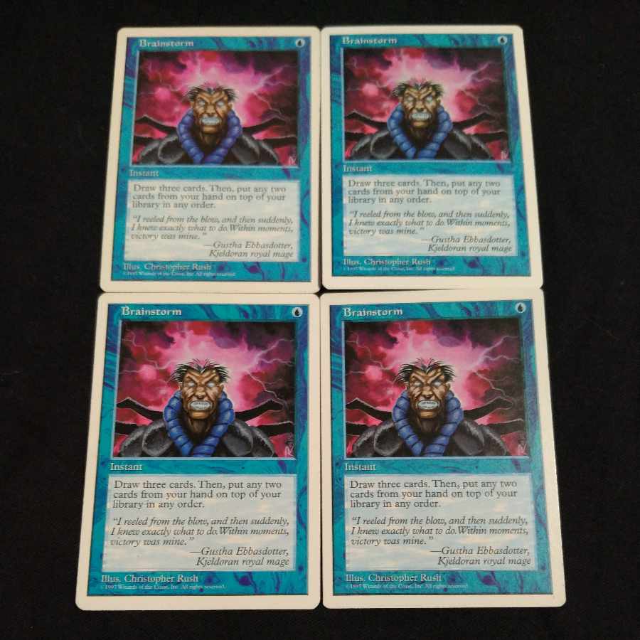 Swirling Knowledge / Brainstorm 5th ed. English 4-card set