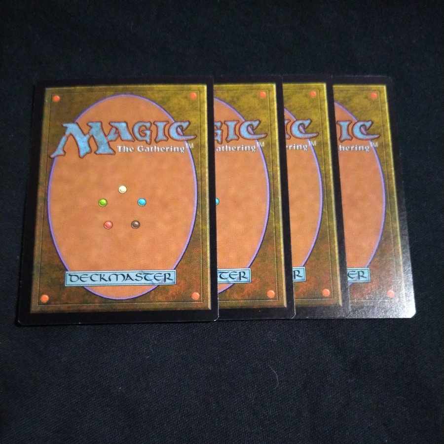 Llanowar Elves / Llanowar Elves Old Frame 5 English Edition Set of 4
