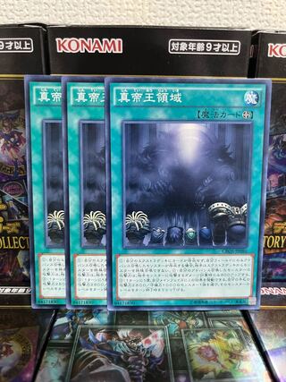 遊戯王スタジオ 1266 真帝王領域 ノーマル3枚