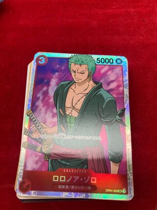One Piece Card Roronoa Zoro