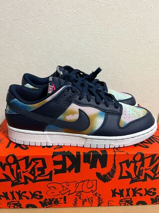 Nike Dunk Low Graffiti ナイキ ダンク ロー ネイビー 27.5cm