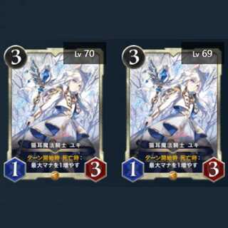 猫耳魔法騎士 ユキ 2枚