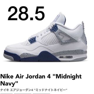 Nike Air Jordan 4 "Midnight Navy" ナイキ  28.5cm
