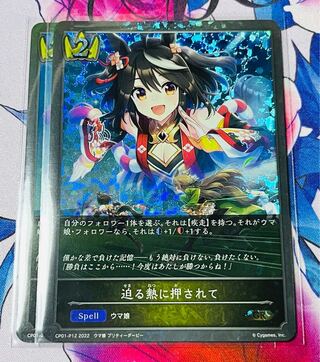 Pressed by the approaching heat, GR, set of 2