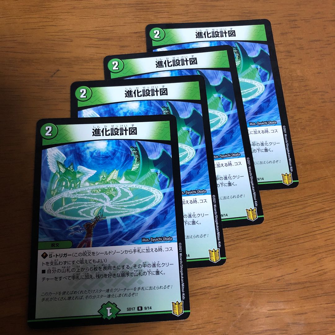 Evolutionary blueprint R-foil 9/14 ②