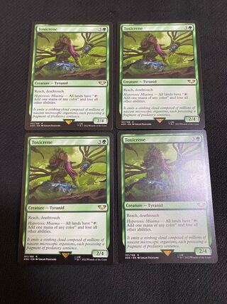 Toxiclean English 4-card set 4枚