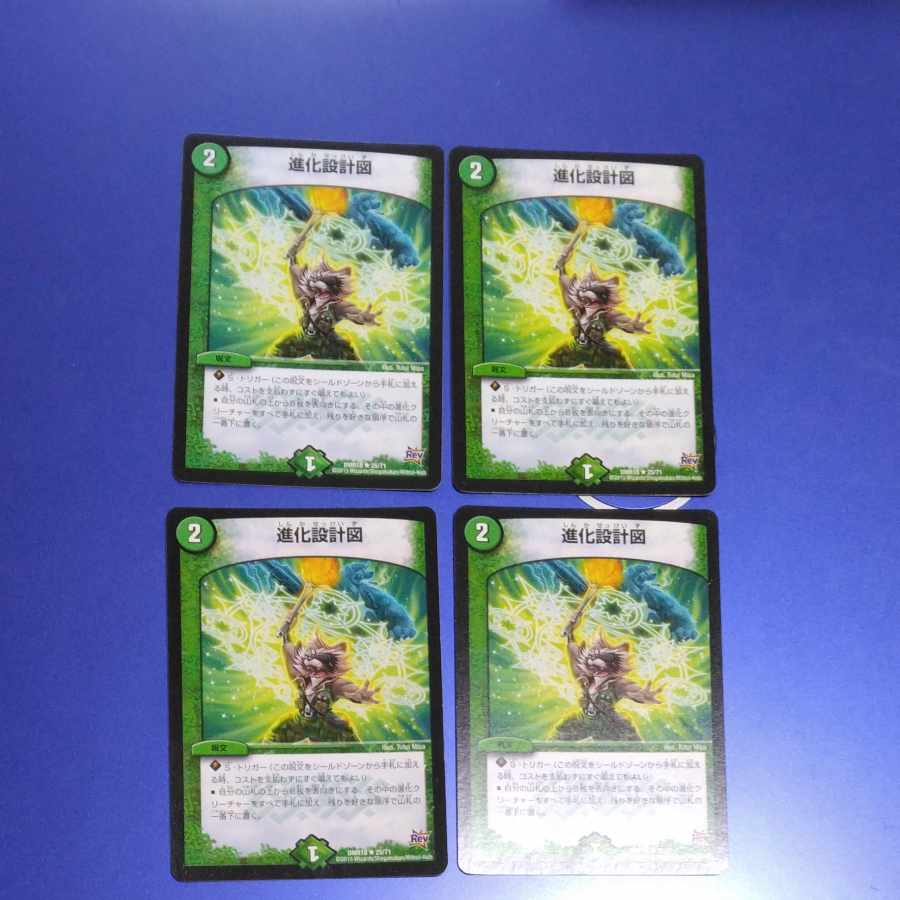 Evolutionary blueprints R 25/71 4 pieces