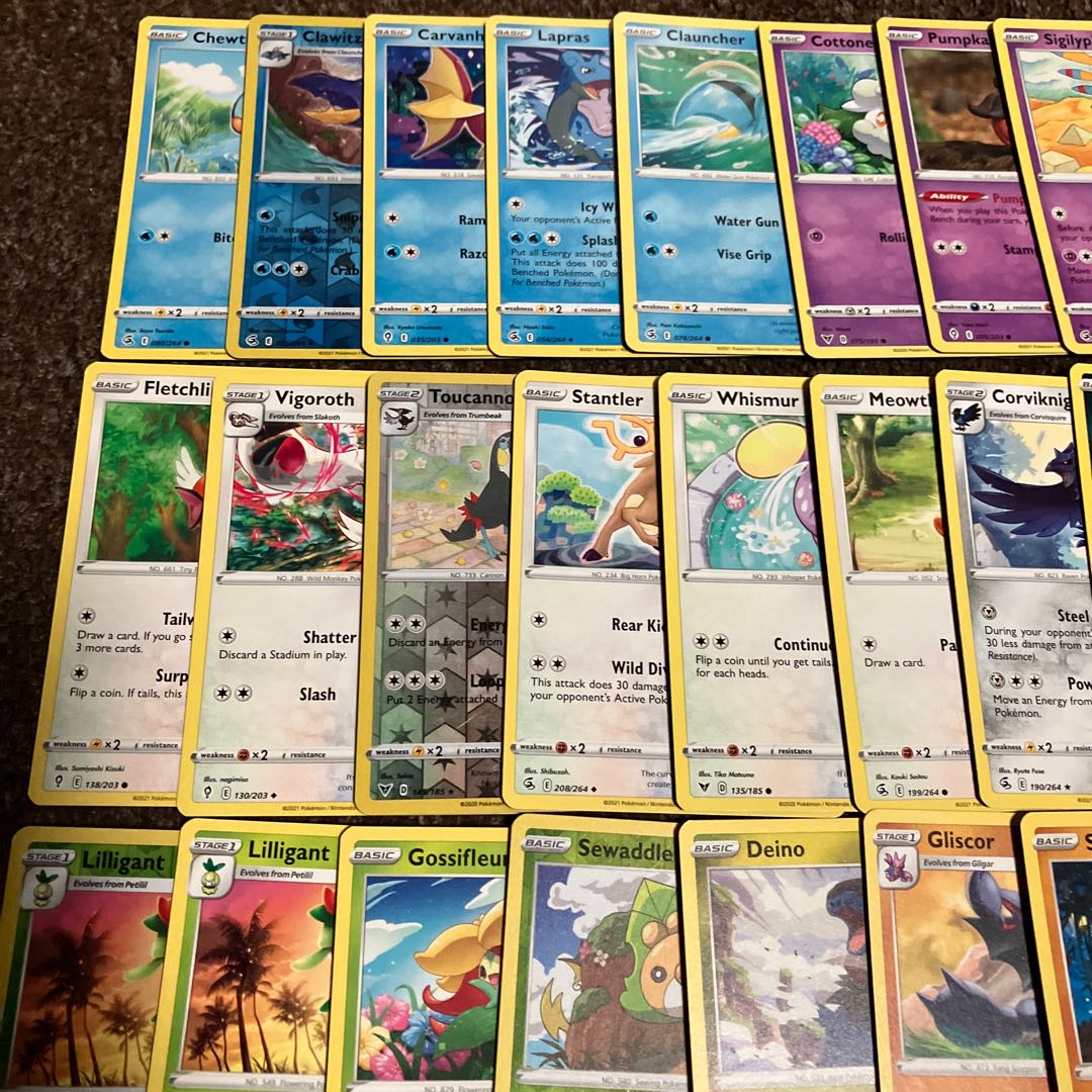 Pokémon Cards *Umi Outside Edition *Set of 37 cards including shipping