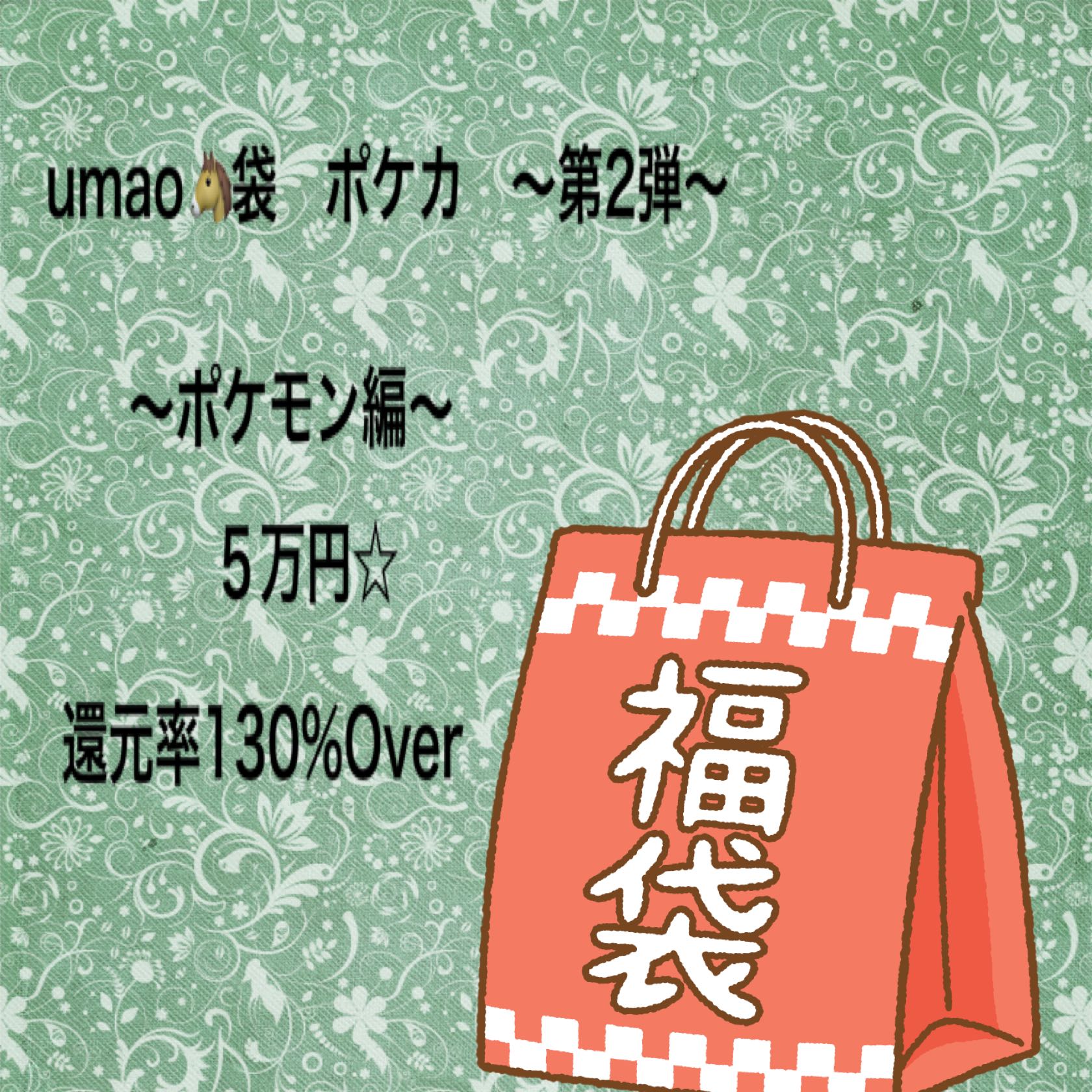 ［Pokéka Fukubukuro] Second Horse Bag - Pokémon