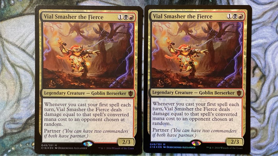 Vial Smasher the Fierce Mythic Rare 49/351, Conqueror 2016