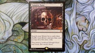 吸血の教示者/Vampiric Tutor[VIS]英語版 2枚 Foil】《吸血の教示者/Vampiric Tutor》[EMA] 黒R | 日本最大級