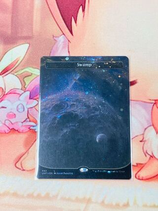 MTG Swamp Swamp Galaxy foil Planet ver.