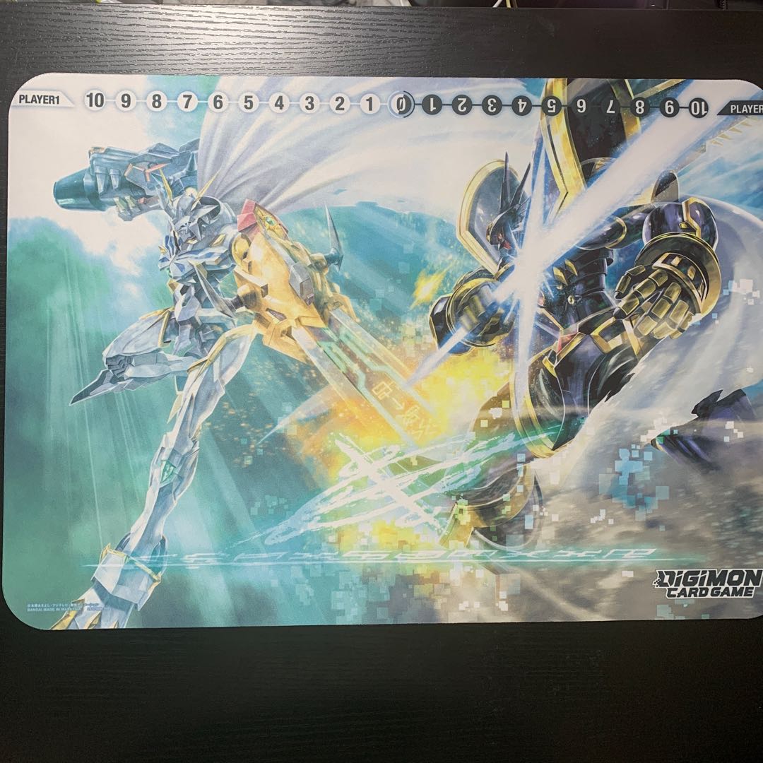 デジモン　プレバン限定　プレイマット