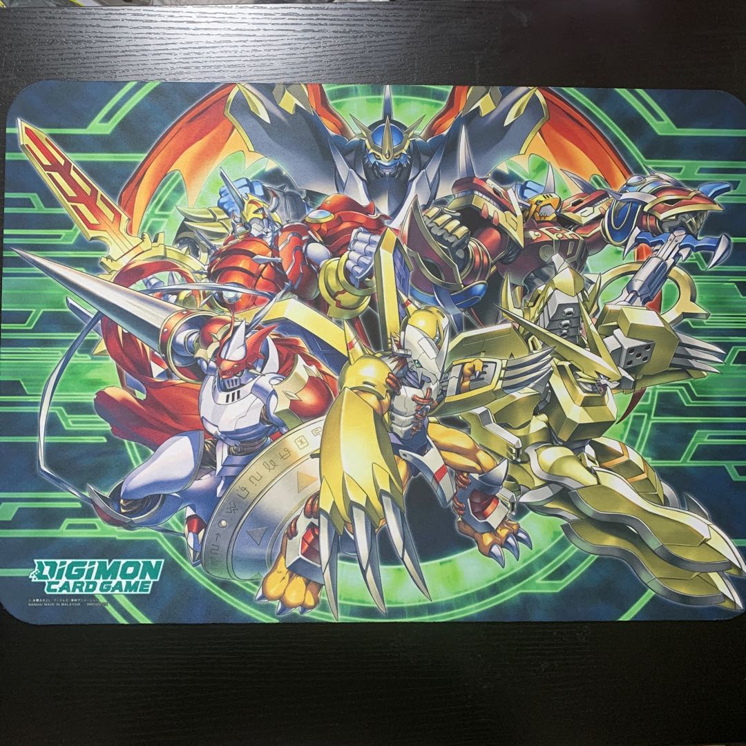 デジモン　プレバン限定　プレイマット