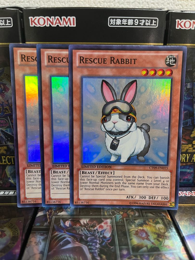Yu-Gi-Oh Studio 1310 Rescue Rabbit 3 English Super Rare