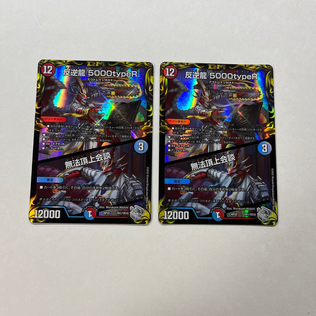 反逆龍 5000typeR｜無法頂上会議　2枚