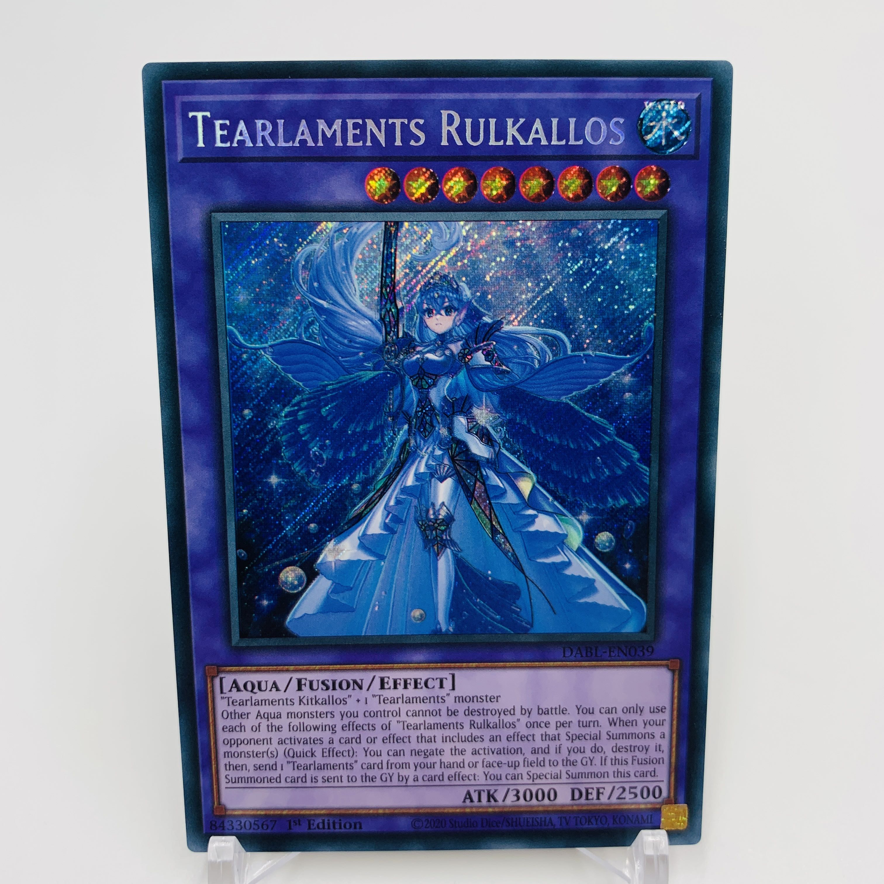 Set of 3] English EU version Tiaraments Lulucaros Secret 1st Yu-Gi-Oh DABL-EN039