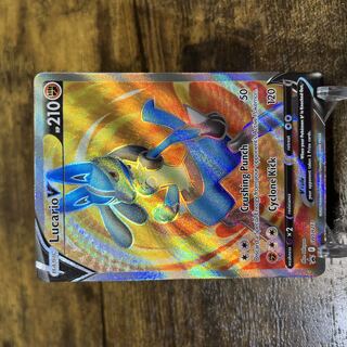 ポケモンカード【英語版】ルカリオV プロモ SWSH213 1枚