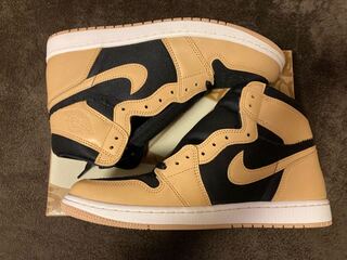 29.5 ナイキ エアジョーダン1 レトロ ハイ OG "バケッタタン" バケッタタン/ブラック/セイル 555088-202 29.5cm