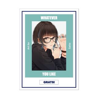 GRATS！スリーブ クリエイターズ「WHATEVER YOU LIKE」 サイトー