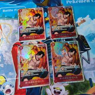 One Piece Card Game: Summit Decisive Battle Portgas D. Ace SR