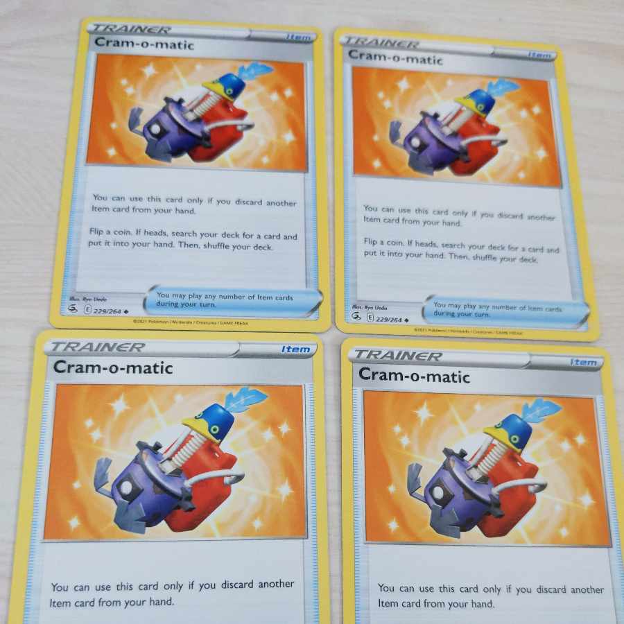 Cramorant Robot 4 cards Pokémon Cards English version