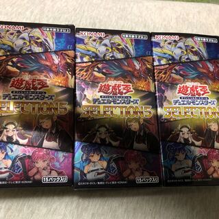 SELECTION 5 SELECTION 5 Yu-Gi-Oh! 3box no shrink