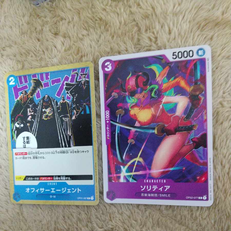 ワンピースカード2枚セット 2枚