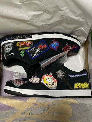 nike sb dunk low neck face 27.5  27.5cm