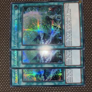 Yu-Gi-Oh Adamancipator Signs EU Version (English) Siku 1st 3 copies
